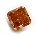 0.25-carat, Fancy Dark Yellow Orange